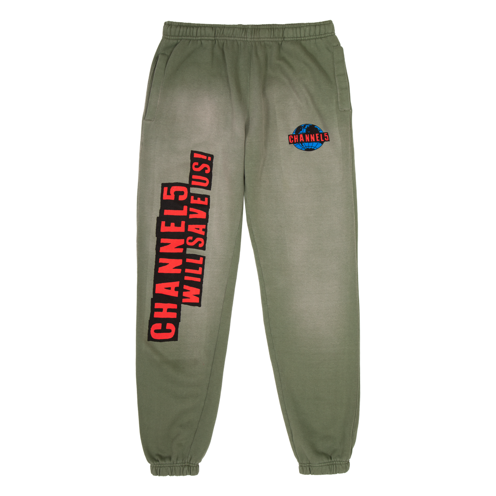 SAVE US | MILITARY SUN-FADED SWEATPANTS