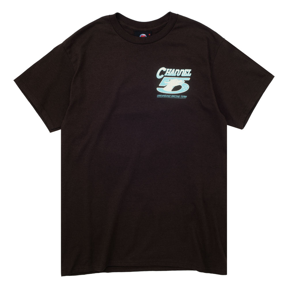 GREYHOUND | BROWN TEE