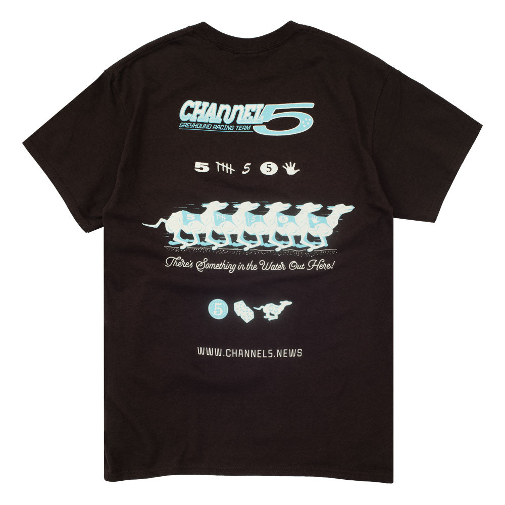 GREYHOUND | BROWN TEE