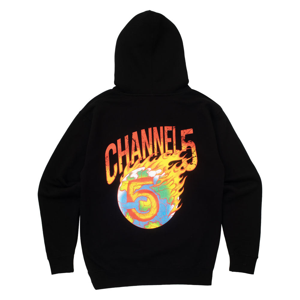 ON FIRE | BLACK HOODIE