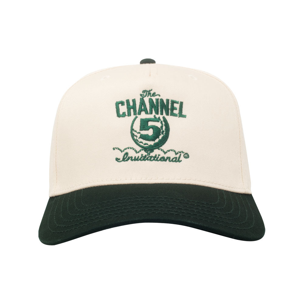 THE INVITATIONAL | NATURAL & GREEN HAT