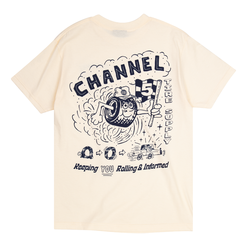TIRE SUPPLY | CREAM TEE