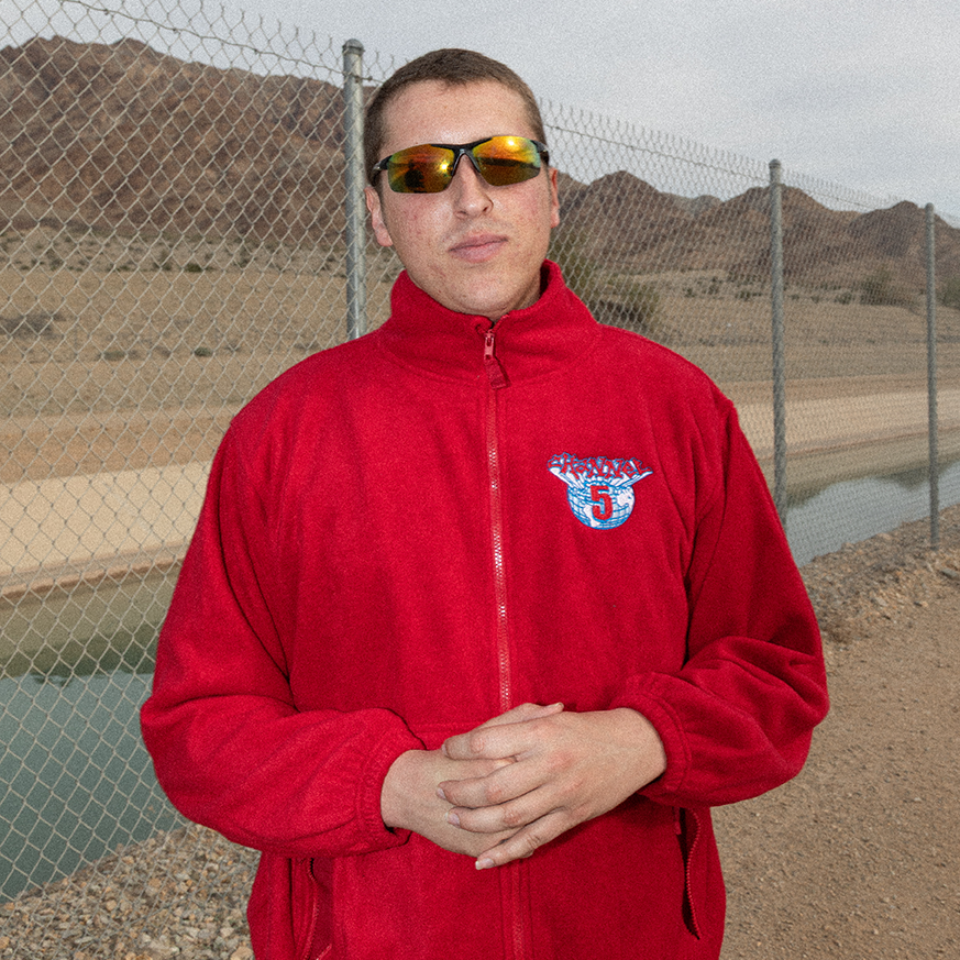 GLOBAL | RED POLAR FLEECE