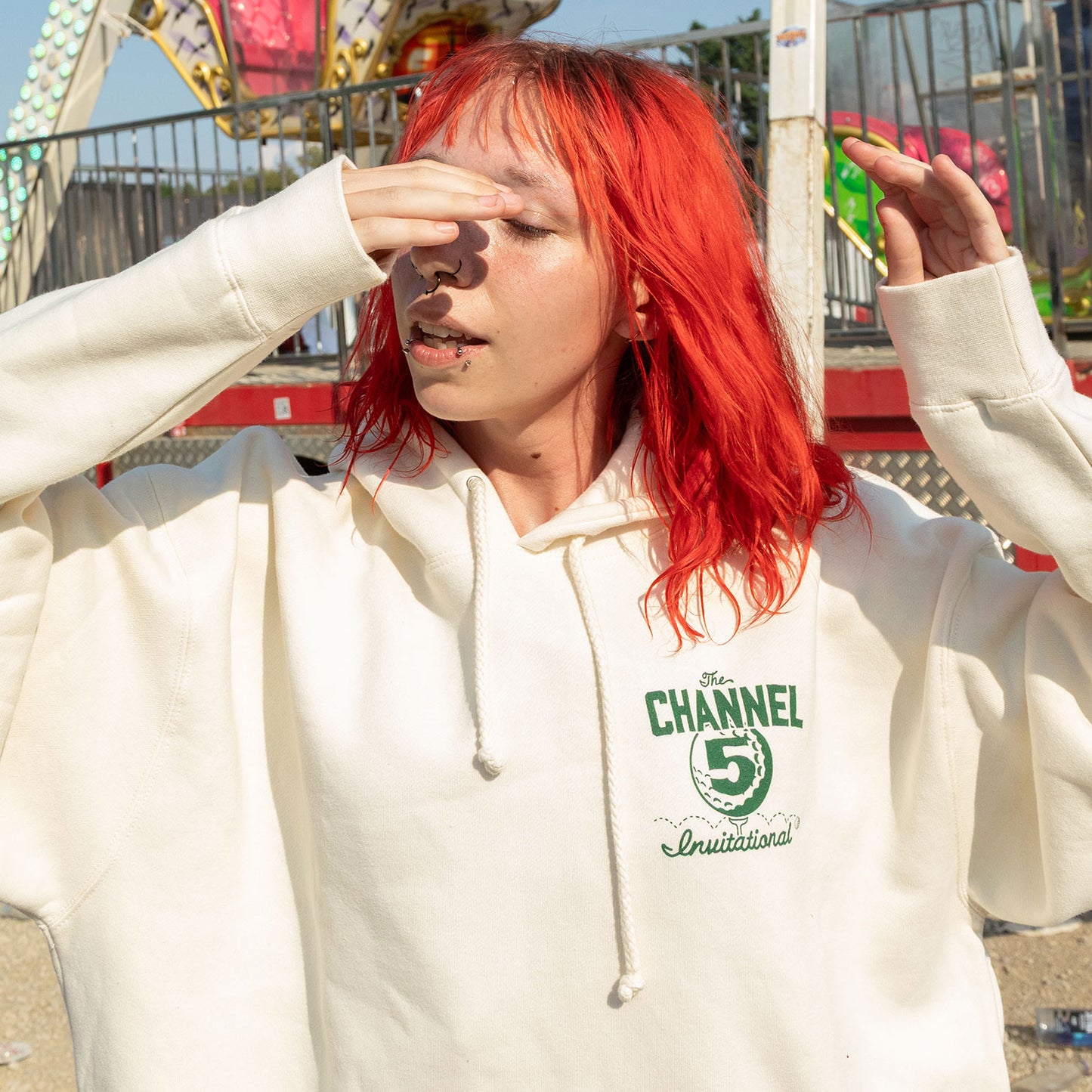 THE INVITATIONAL | BONE HOODIE