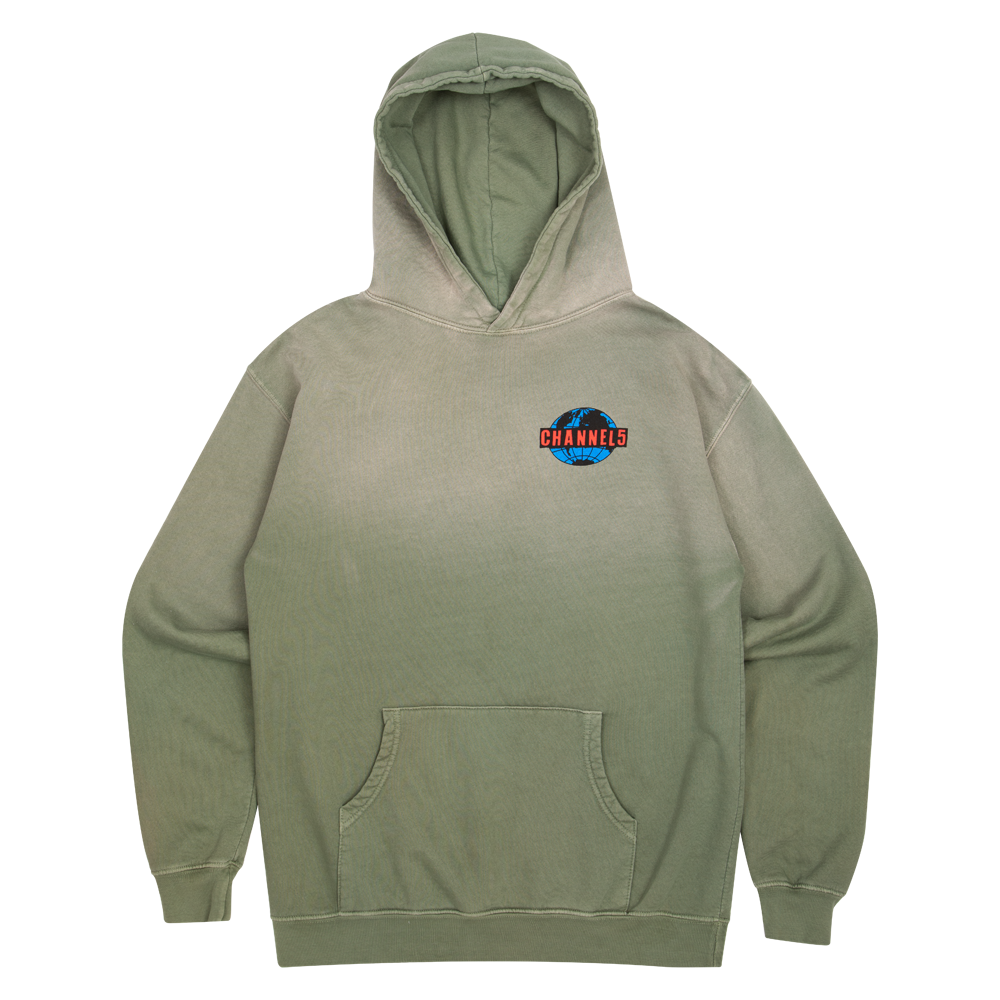 SAVE US | MILITARY SUN-FADED HOODIE