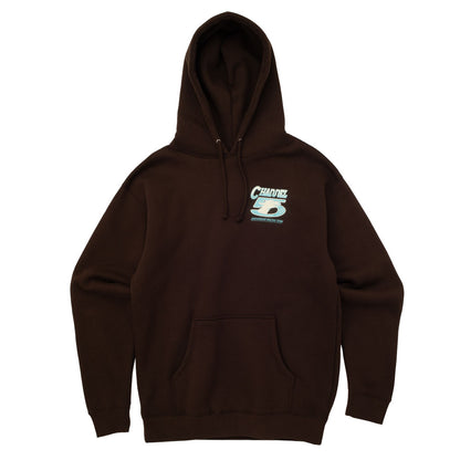 GREYHOUND | BROWN HOODIE