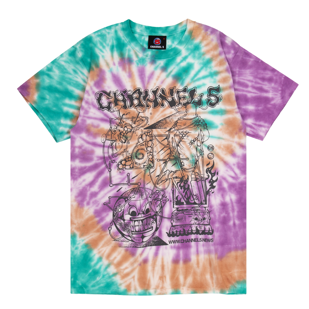 INTERNET CHAOS | SPIRAL DYE TEE