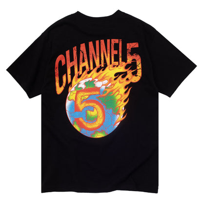 ON FIRE | BLACK TEE