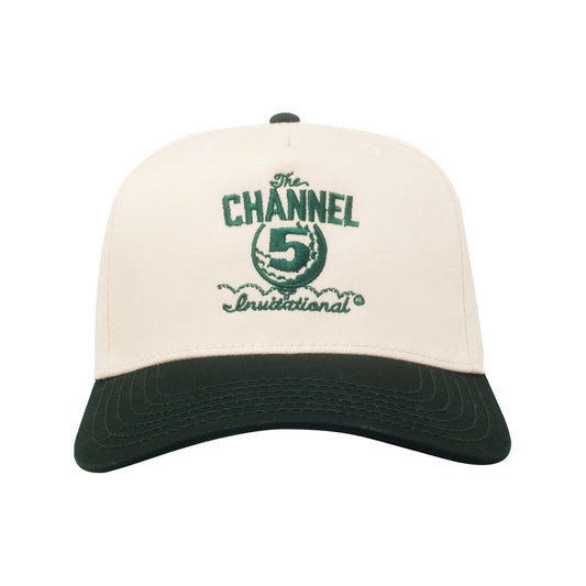 THE INVITATIONAL | NATURAL & GREEN HAT