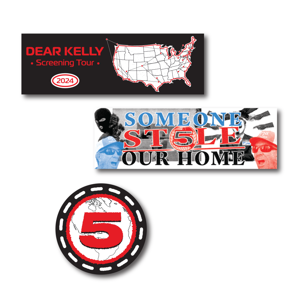 DEAR KELLY | STICKER PACK (3) – Channel 5