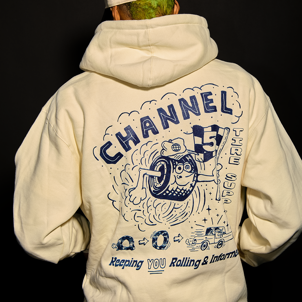 TIRE SUPPLY | BONE HOODIE