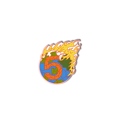 ON FIRE | ENAMEL PIN