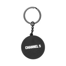 Load image into Gallery viewer, CHANNEL 5 | RUBBER KEYCHAIN
